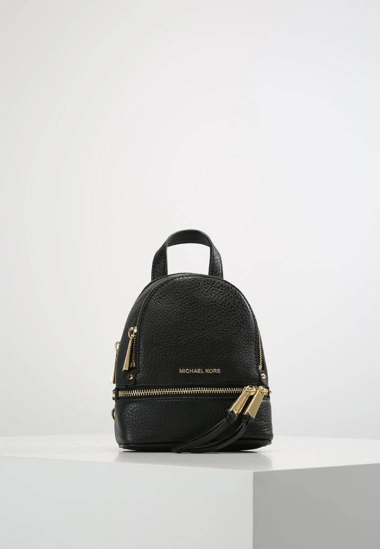 MICHAEL Michael Kors Damen RHEA ZIP XS BACKPACK - Tagesrucksack - Black 3 MICHAEL Michael Kors Damen RHEA ZIP XS BACKPACK - Tagesrucksack - Black