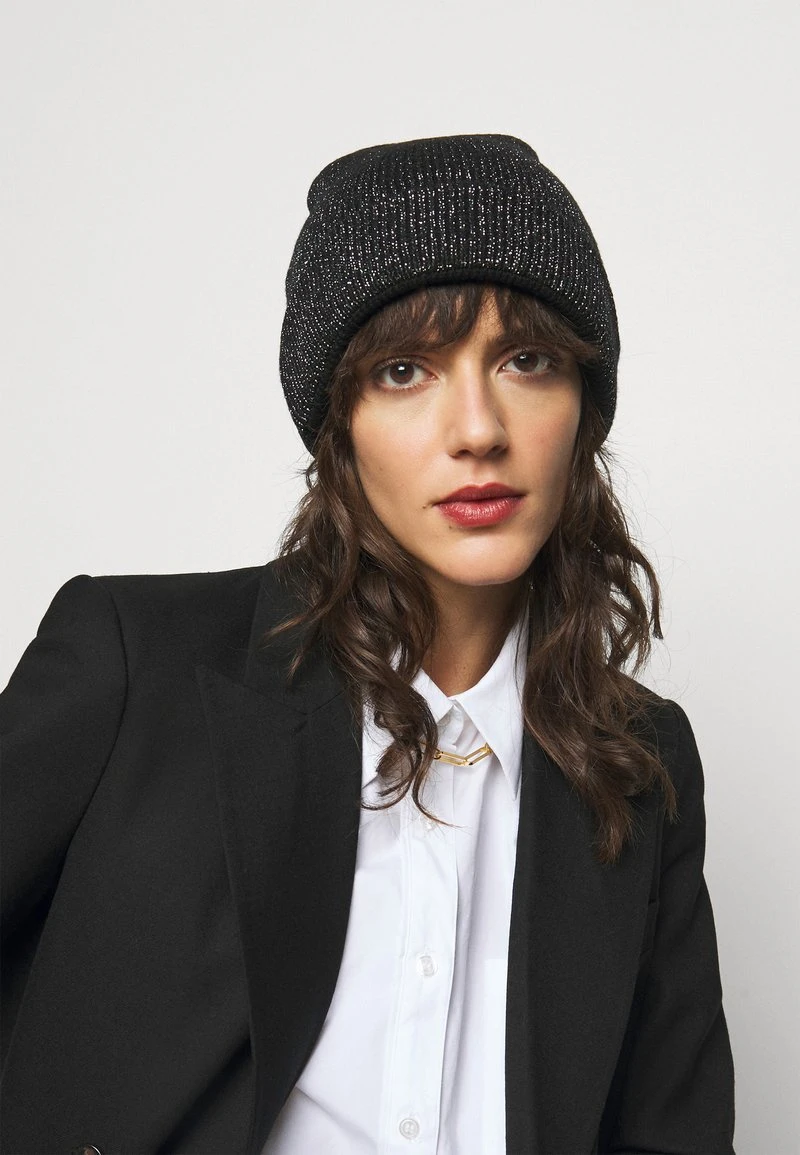 MICHAEL Michael Kors Damen HAT - Hut - Black/silver-coloured 3 MICHAEL Michael Kors Damen HAT - Hut - Black/silver-coloured