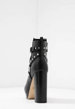 MICHAEL Michael Kors Damen PRESTON PLATFORM - High Heel Stiefelette - Black -Michael Kors Verkäufe bf0e0a0791f34f7cb84c2c6e773d6440