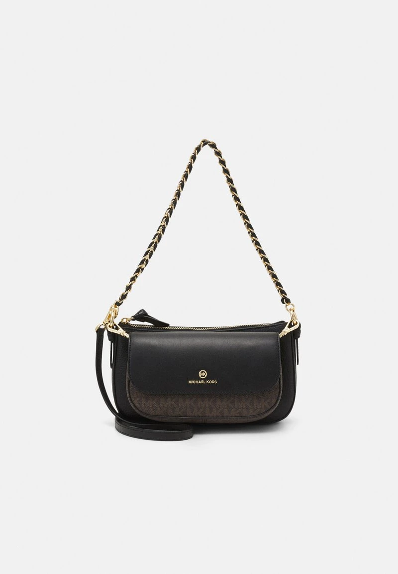 MICHAEL Michael Kors Damen JET CHARMMD POUCH XBODY SET - Handtasche - Brown/black 5 MICHAEL Michael Kors Damen JET CHARMMD POUCH XBODY SET - Handtasche - Brown/black – Bild 3