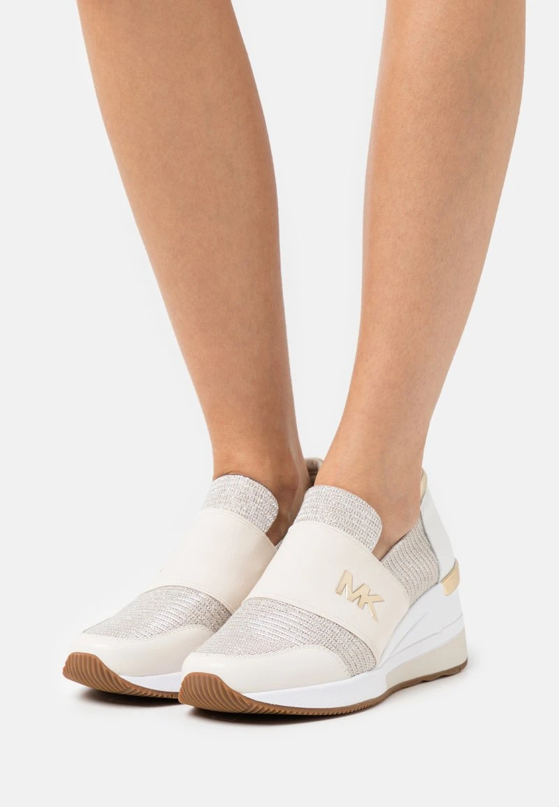 MICHAEL Michael Kors Damen FELIX TRAINER - Sneaker Low - Champagne 3 MICHAEL Michael Kors Damen FELIX TRAINER - Sneaker Low - Champagne