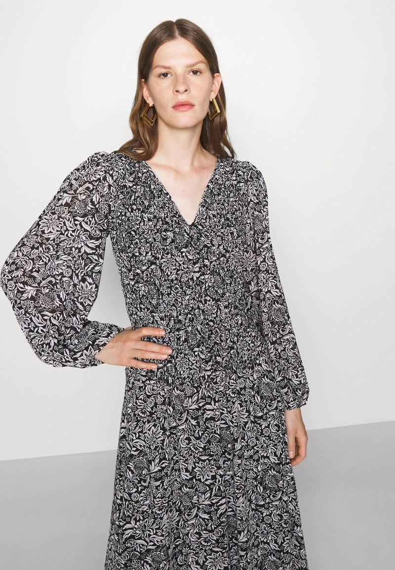 MICHAEL Michael Kors Damen BICOLOR DRESS - Maxikleid - Black/white 6 MICHAEL Michael Kors Damen BICOLOR DRESS - Maxikleid - Black/white – Bild 4