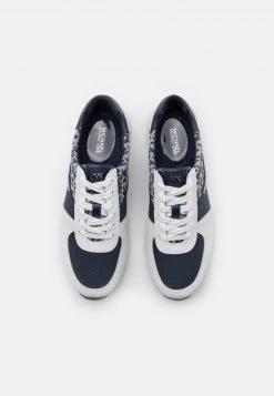 MICHAEL Michael Kors Damen ALLIE TRAINER - Sneaker Low - Navy/optic White -Michael Kors Verkäufe c0b85c8dd1a44869afc37a34e3d44723