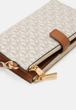 MICHAEL Michael Kors Damen JET SET WRISTLET - Geldbörse - Vanilla -Michael Kors Verkäufe c14ae15ecd2b499f859f01b173a12e28