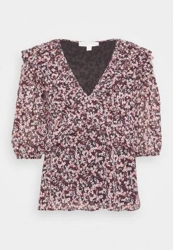 MICHAEL Michael Kors Damen DAINTY - Bluse - Dark Ruby -Michael Kors Verkäufe c20063ad66144aefa6dbc0a535adec22