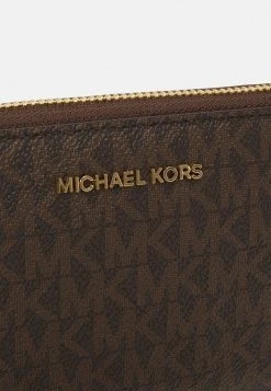 MICHAEL Michael Kors Damen JET SET TRAVEL CONTINENTAL - Geldbörse - Brown -Michael Kors Verkäufe c2e4cc2974ce483abfe8d14bd3166a9f