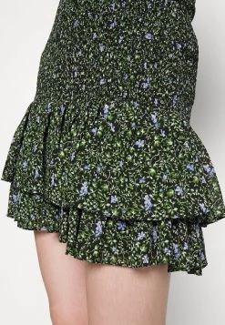 MICHAEL Michael Kors Damen VINE SKIRT - A-Linien-Rock - Black -Michael Kors Verkäufe c2f4890ce32f434681f879b0f9191817