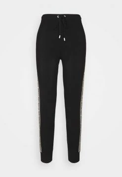 MICHAEL Michael Kors Damen LOGO TAPE JOGGER - Jogginghose - Black -Michael Kors Verkäufe c50b865a985e46cebfff7cc3347f9d95