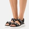MICHAEL Michael Kors Damen STARK - Plateausandalette - Black