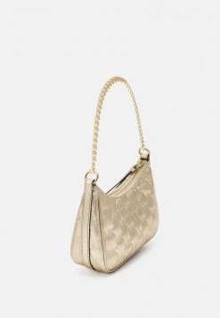 MICHAEL Michael Kors Damen JET SET CHARM CHAIN POUCHETTE - Handtasche - Pale Gold-coloured -Michael Kors Verkäufe c5ba9b546c6a4901b230c7bdbcf3f975