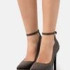 MICHAEL Michael Kors Damen KEKE EXTREME - High Heel Pumps - Brown/black