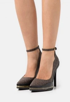 MICHAEL Michael Kors Damen KEKE EXTREME - High Heel Pumps - Brown/black