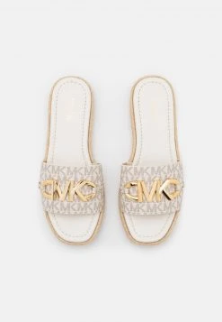 MICHAEL Michael Kors Damen IZZY SLIDE - Pantolette Flach - Vanilla/multi-coloured 13 MICHAEL Michael Kors Damen IZZY SLIDE - Pantolette Flach - Vanilla/multi-coloured -Michael Kors Verkäufe c7b146e8cfba4b7780ea3ef59de23673