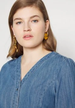 MICHAEL Michael Kors Damen DOWN MINI - Freizeitkleid - Blue Denim -Michael Kors Verkäufe c8405e81a18a4e6d83c14227a3ed51e4