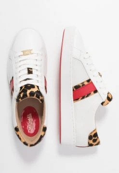 MICHAEL Michael Kors Damen IRVING LACE UP - Sneaker Low - White -Michael Kors Verkäufe c9645f6fd3f74165aa87af5dcf53001c