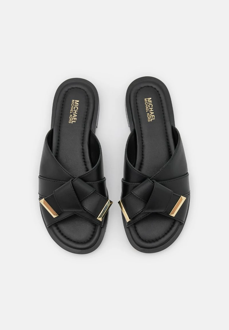 MICHAEL Michael Kors Damen ADDISON - Pantolette Flach - Black 7 MICHAEL Michael Kors Damen ADDISON - Pantolette Flach - Black – Bild 5