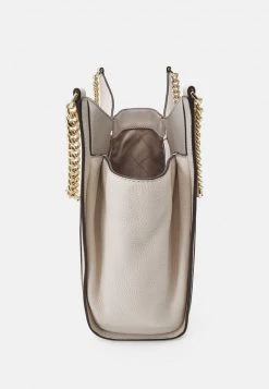 MICHAEL Michael Kors Damen NEWBURY CHAIN TOTE - Handtasche - Light Cream -Michael Kors Verkäufe c9e4badac98548e1877bea9418d41233