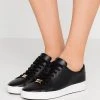 MICHAEL Michael Kors Damen IRVING LACE UP - Sneaker Low - Black -Michael Kors Verkäufe ca6780f8abad4a1a9e18e263bd8d9971