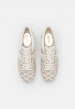 MICHAEL Michael Kors Damen JUNO STRIPE LACE UP - Sneaker Low - Vanilla -Michael Kors Verkäufe caa35973a5674237bc302da4da63a6c8