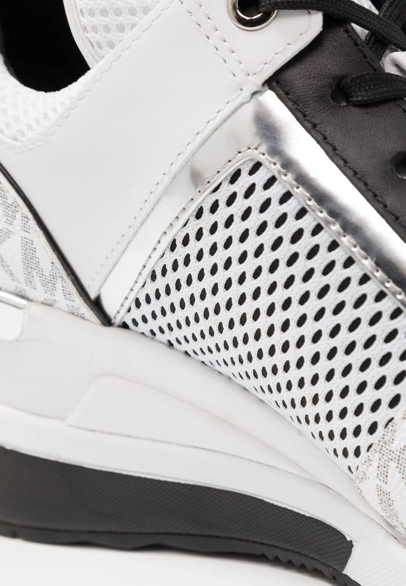 MICHAEL Michael Kors Damen GEORGIE TRAINER - Sneaker Low - Bright White/metallic 5 MICHAEL Michael Kors Damen GEORGIE TRAINER - Sneaker Low - Bright White/metallic – Bild 3