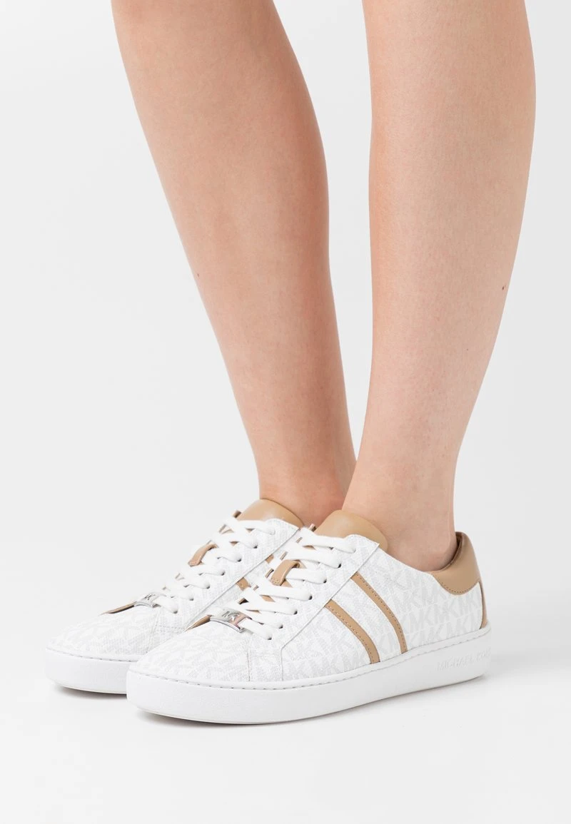 MICHAEL Michael Kors Damen KEATON STRIPE LACE UP - Sneaker Low - Bright White 3 MICHAEL Michael Kors Damen KEATON STRIPE LACE UP - Sneaker Low - Bright White