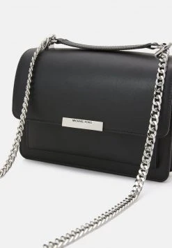 MICHAEL Michael Kors Damen JADE GUSSET - Handtasche - Black -Michael Kors Verkäufe cb6da7d51e144427a7ca5ffb87ff9f03