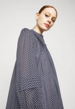 MICHAEL Michael Kors Damen LAWN - Blusenkleid - Blue -Michael Kors Verkäufe cba7f796acb345abbb0b286553e3ff5d