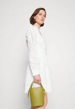 MICHAEL Michael Kors Damen PALM EYELET - Freizeitkleid - White -Michael Kors Verkäufe cd340abadd554af09909db7e5b928b54