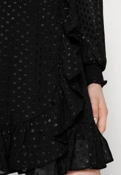 MICHAEL Michael Kors Damen CLIP WRAP - Cocktailkleid/festliches Kleid - Black -Michael Kors Verkäufe cde191e1c4a54180abc2a360b08f98b9