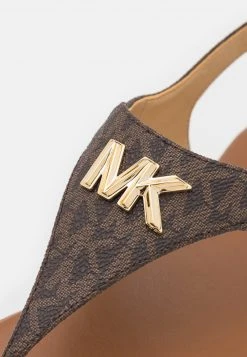 MICHAEL Michael Kors Damen JILLY FLAT - Zehentrenner - Brown -Michael Kors Verkäufe cfcf0ed38d8b40109f67e219a75e24f2