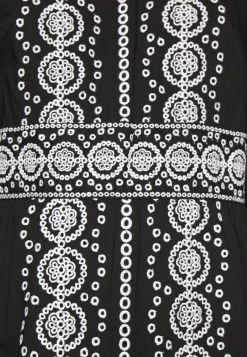MICHAEL Michael Kors Damen EYELET MIDI - Freizeitkleid - Black -Michael Kors Verkäufe d0e3c95ec55f4c1f9bd9dd477d6c34af