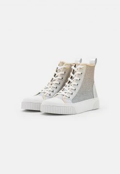 MICHAEL Michael Kors Damen GERTIE - Sneaker High - Silver/platingold -Michael Kors Verkäufe d19d98e88a994e3c931d5e7db3d4e871
