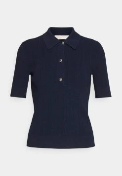 MICHAEL Michael Kors Damen BUTTON - Poloshirt - Midnight Blue 12 MICHAEL Michael Kors Damen BUTTON - Poloshirt - Midnight Blue -Michael Kors Verkäufe d28de2e3a580490bb55cba010d45b32f