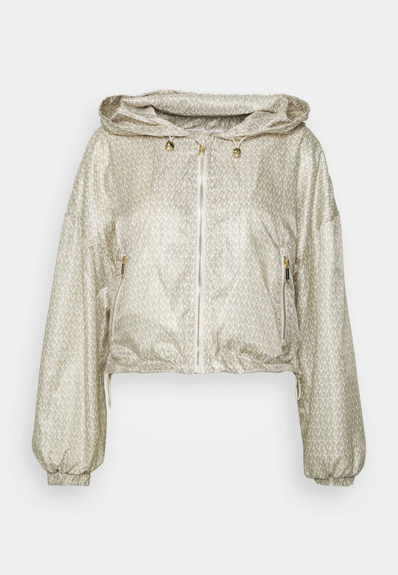 MICHAEL Michael Kors Damen LOGO CROP - Bomberjacke - Bone 7 MICHAEL Michael Kors Damen LOGO CROP - Bomberjacke - Bone – Bild 5