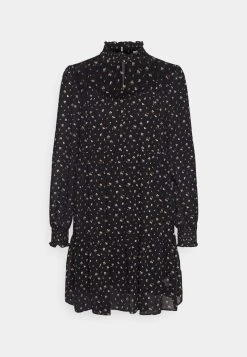 MICHAEL Michael Kors Damen DITSY DRESS - Freizeitkleid - Black 14 MICHAEL Michael Kors Damen DITSY DRESS - Freizeitkleid - Black -Michael Kors Verkäufe d4ddb293b02849cdbeb77100eb954851