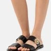 MICHAEL Michael Kors Damen SUMMER - Pantolette Flach - Black -Michael Kors Verkäufe d53b46ac6b7c4db996a2cf1149f7818c