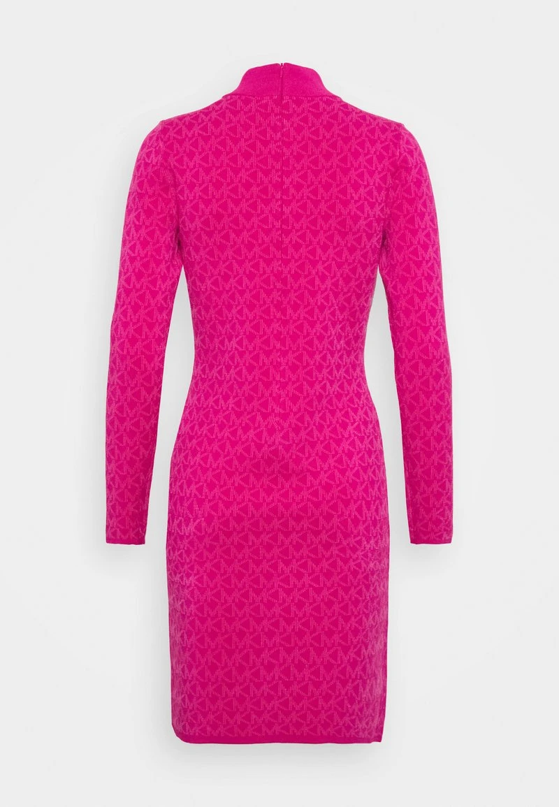 MICHAEL Michael Kors Damen MEGA DOT MOCK NECK DRESS - Strickkleid - Wild Berry 4 MICHAEL Michael Kors Damen MEGA DOT MOCK NECK DRESS - Strickkleid - Wild Berry – Bild 2