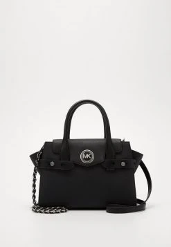 MICHAEL Michael Kors Damen CARMENSM FLAP BELTED SATCHEL - Handtasche - Black