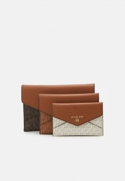 MICHAEL Michael Kors Damen JET SET CHARM POUCH 3 PACK - Geldbörse - Brown