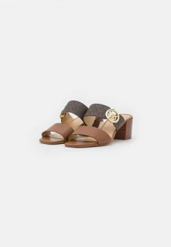 MICHAEL Michael Kors Damen SUMMER MID - Pantolette Hoch - Brown/multi-coloured -Michael Kors Verkäufe d7acaa50c37a48639d0313073811ccba