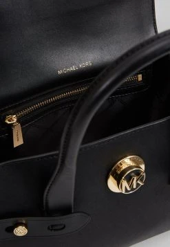 MICHAEL Michael Kors Damen FLAP SATCHEL - Handtasche - Black -Michael Kors Verkäufe d83c0a91217c4a59965a72b1266cd9d5