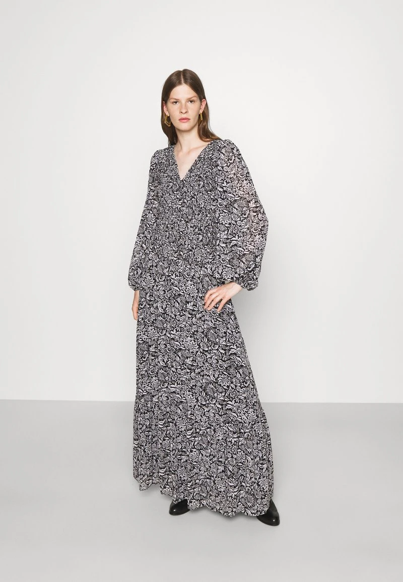 MICHAEL Michael Kors Damen BICOLOR DRESS - Maxikleid - Black/white 3 MICHAEL Michael Kors Damen BICOLOR DRESS - Maxikleid - Black/white