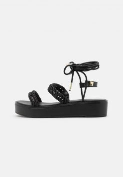 MICHAEL Michael Kors Damen MARINA - Plateausandalette - Black -Michael Kors Verkäufe d9abf2bb8df243e18b1d5e33219cd913