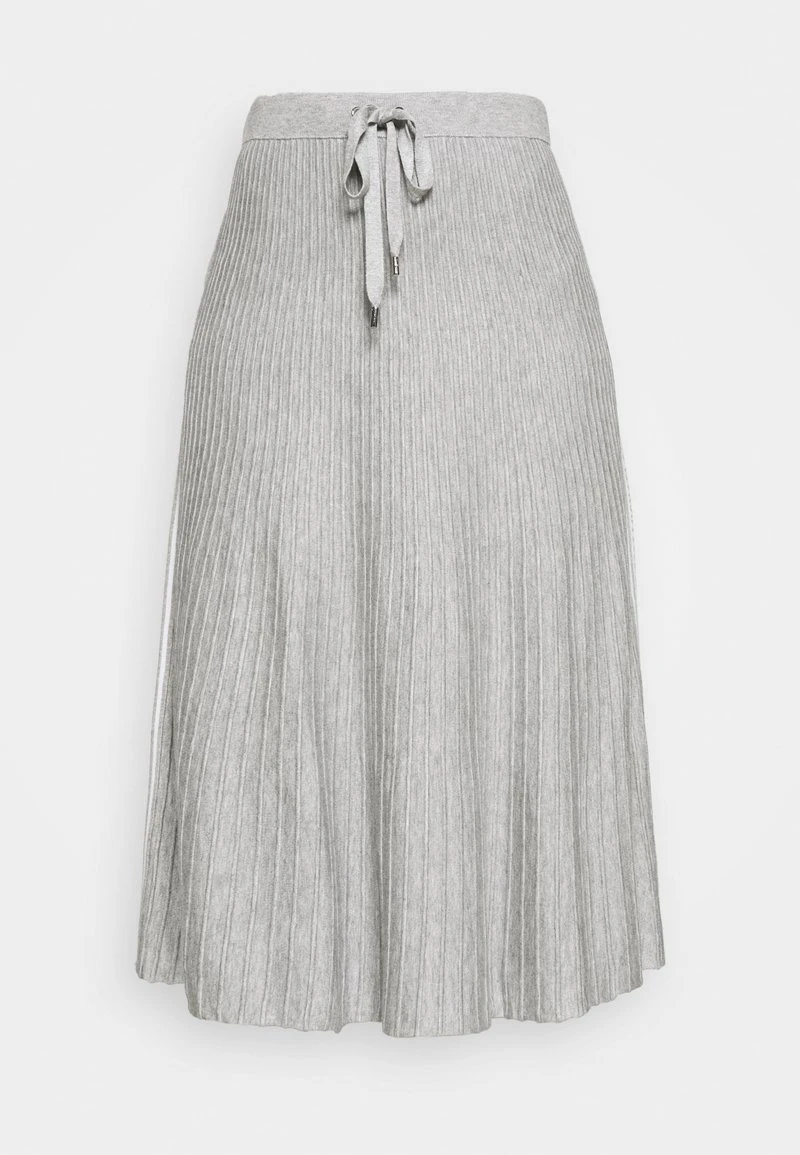 MICHAEL Michael Kors Damen LOGO TAPE MIDI SKIRT - A-Linien-Rock - Pearl Heather 6 MICHAEL Michael Kors Damen LOGO TAPE MIDI SKIRT - A-Linien-Rock - Pearl Heather – Bild 4