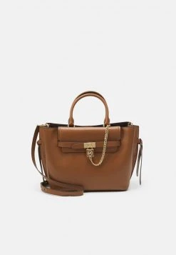 MICHAEL Michael Kors Damen HAMILTON LEGACY BELTED SATCHEL - Handtasche - Marron