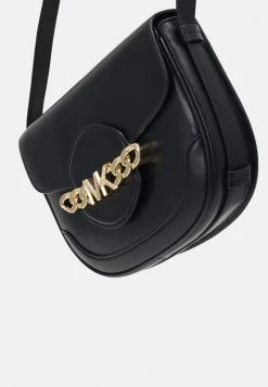 MICHAEL Michael Kors Damen HALLY SADDLE - Handtasche - Black -Michael Kors Verkäufe db845949eba7435281c6029bd15f289f