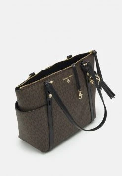 MICHAEL Michael Kors Damen SULLIVAN TOTE - Handtasche - Brown/black -Michael Kors Verkäufe dc9898e3c659457197be51206f62656b