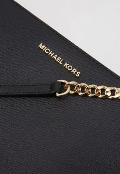 MICHAEL Michael Kors Damen JET SET TRAVEL CROSSBODY - Umhängetasche - Black -Michael Kors Verkäufe de59f6dfef774cea866abc3e06aab129