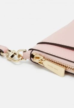 MICHAEL Michael Kors Damen JET CHARM WRISTLET - Clutch - Smokey Rose -Michael Kors Verkäufe deefbf3f9875474c8087482b436baaca