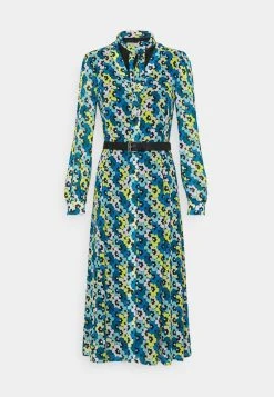 MICHAEL Michael Kors Damen FLORAL KATE - Blusenkleid - Limeade -Michael Kors Verkäufe dfc3503aeeff4427bdc8b9a3504f4a29